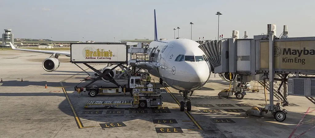 Airbus A340-300 at Kuala Lumpur International Airport