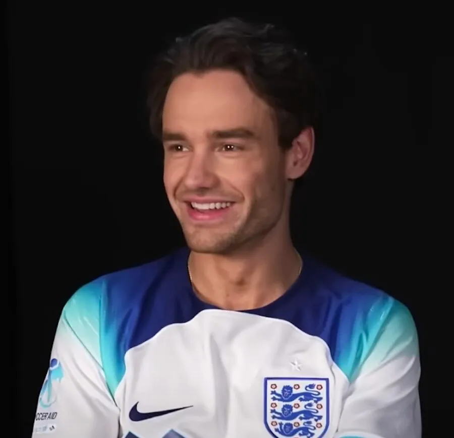 Liam Payne in a video for Soccer Aid for UNICEF in April 2023.