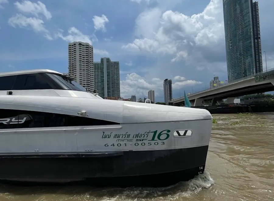 EV boat in Bangkok
