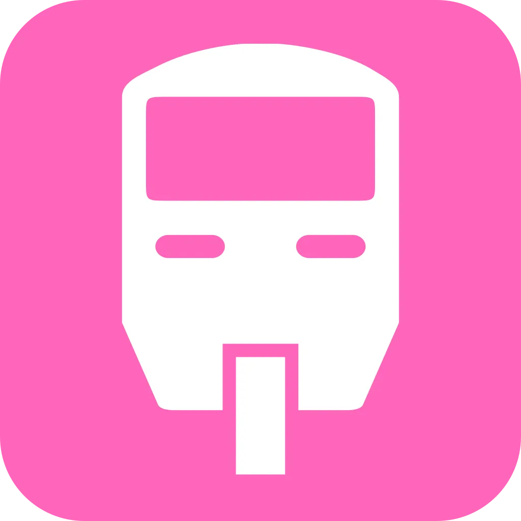 MRT Pink Line Monorail Logo.