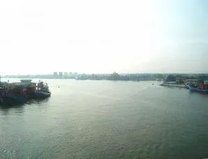 Mae Klong River in Samut Songkhram