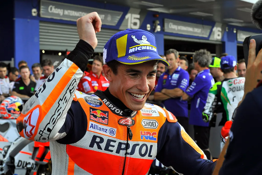 Marc Márquez during the MotoGP Grand Prix in Buri Ram