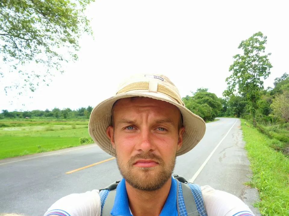 Meigo Märk (26, Estonia) walking around the world