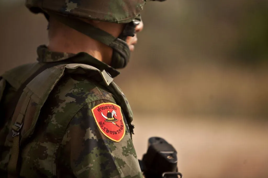 Royal Thai Marines soldier