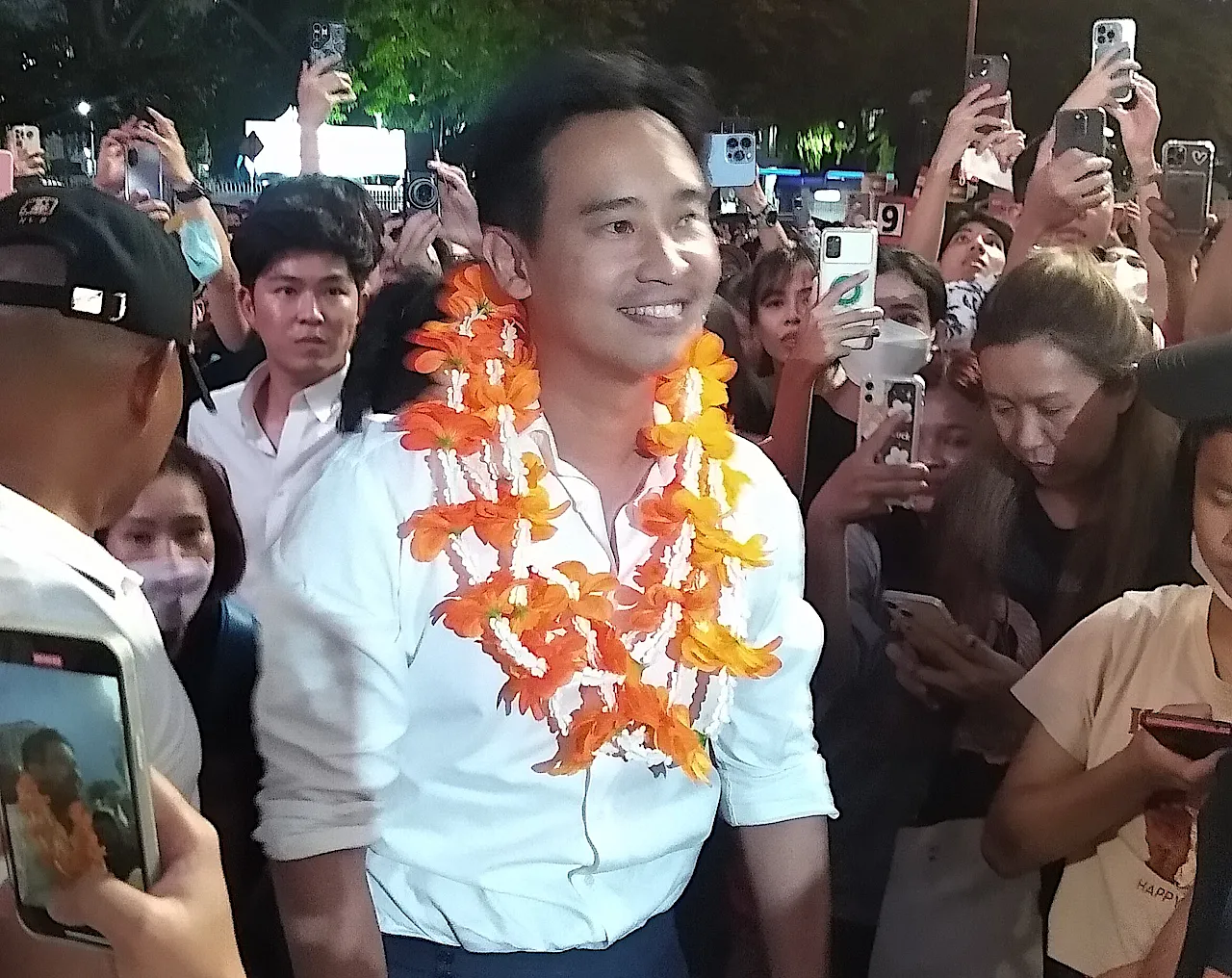 Move Forward Party leader Pita Limjaroenrat.