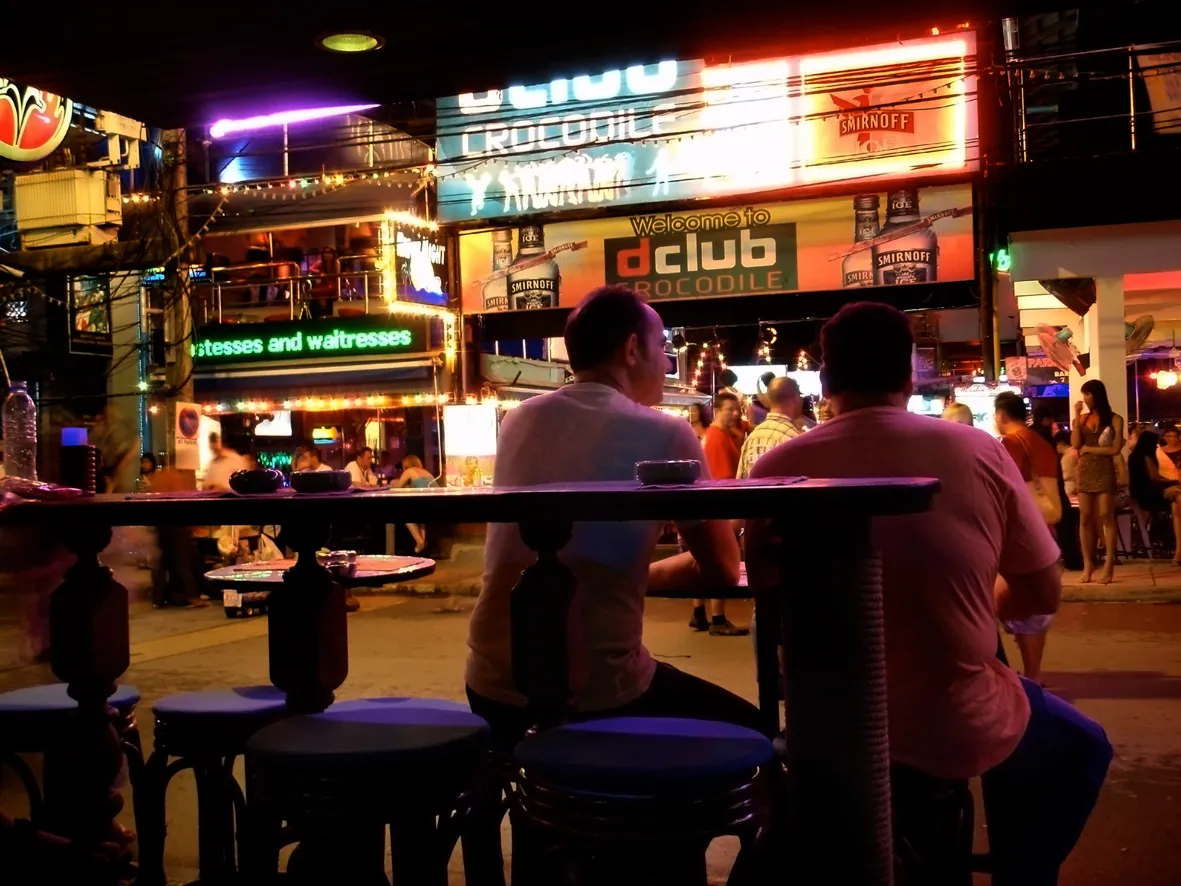 Nightlife at Bangla Road in Patong, Phuket.
