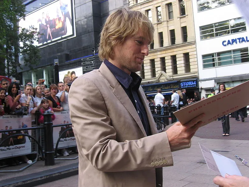 Owen Wilson in London