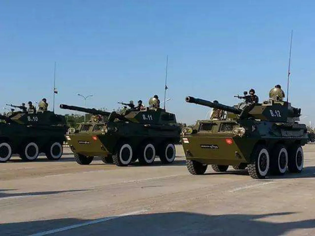 TL-02(WMA-301) tanks of Myanmar Army