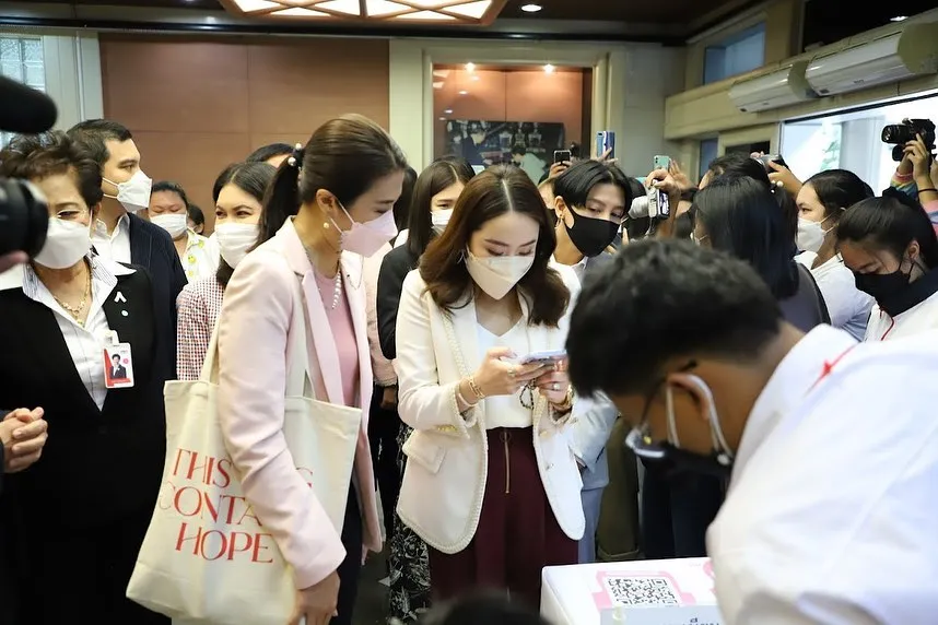 Paetongtarn Shinawatra, the youngest daughter of former prime minister Thaksin Shinawatra