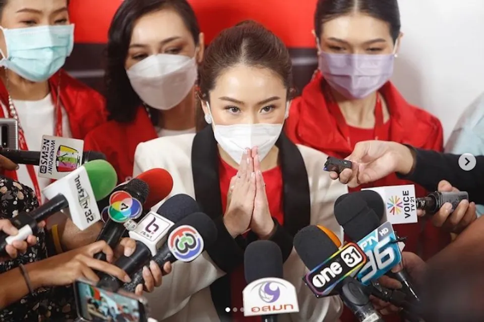 Paetongtarn Shinawatra, youngest daughter of former prime minister Thaksin Shinawatra