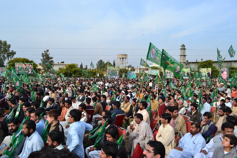 Political meeting in Islambad