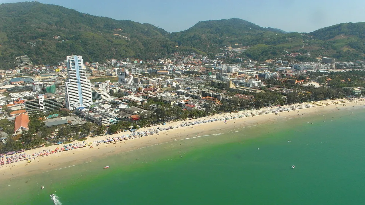 Patong skyline, Phuket.