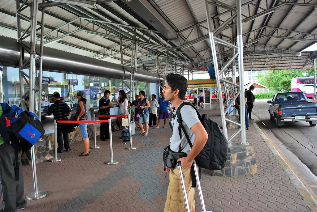 Pattaya Bus Station Terminal