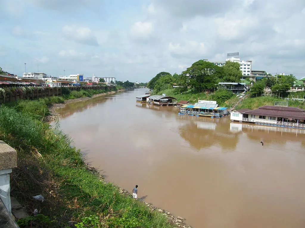 Nan River in Phitsanulok.