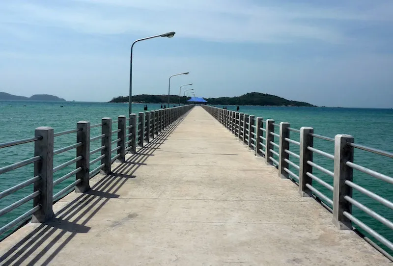 Pier in Rawai, Phuket.