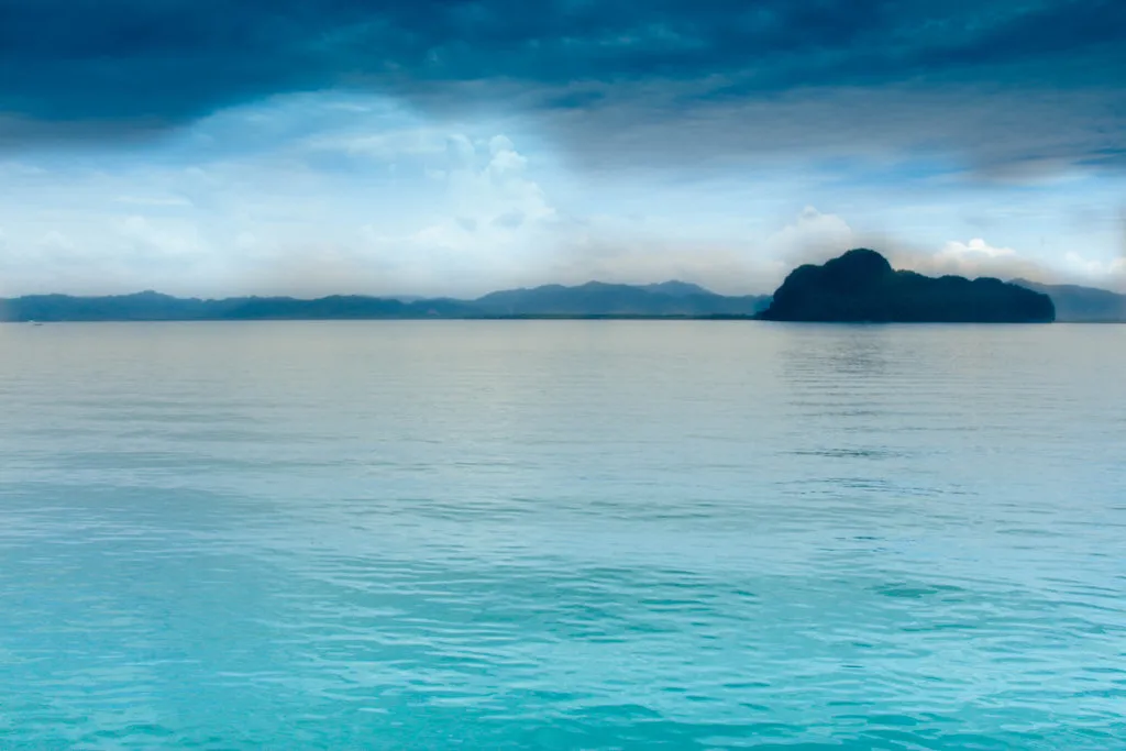 Amazing view of the sea in Phuket