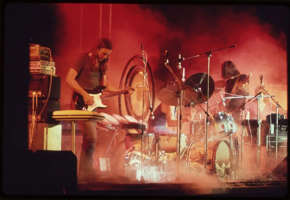 Pink Floyd live in concert in 1973