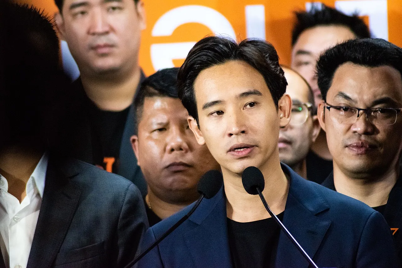 Leader of the Move Forward Party Pita Limjaroenrat.