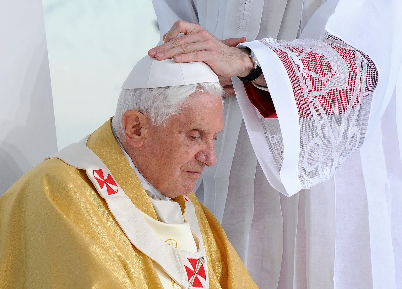 Pope Benedict XVI on May 11, 2010