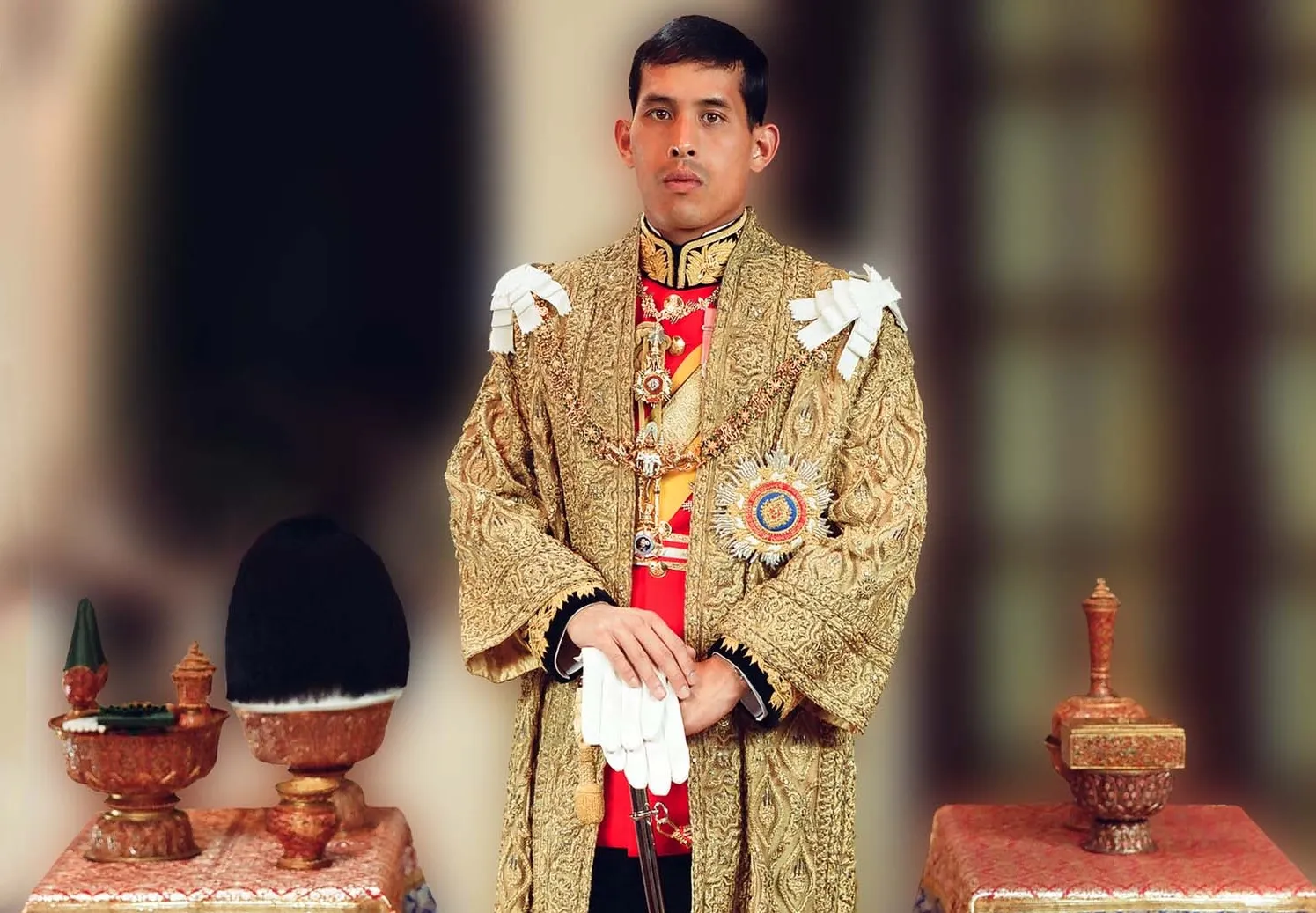 Portrait of King Maha Vajiralongkorn (Rama X)