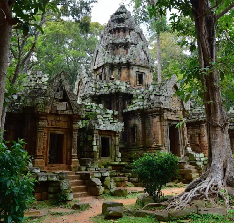 Prasat Ta Kwai temple in Surin, Thailand.