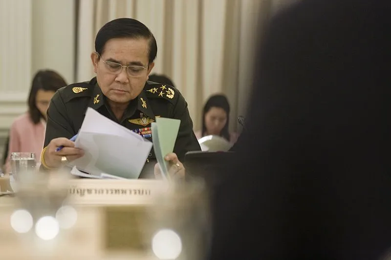 Thai PM General Prayut Chan-ocha in 2010