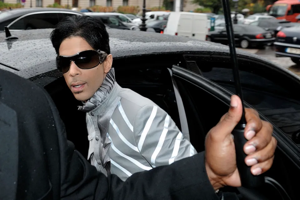Pop star Prince Rogers Nelson