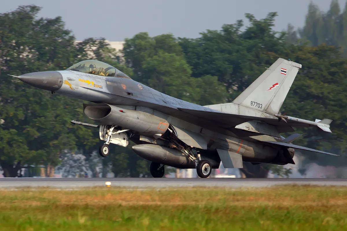 Royal Thai Air Force F-16A.
