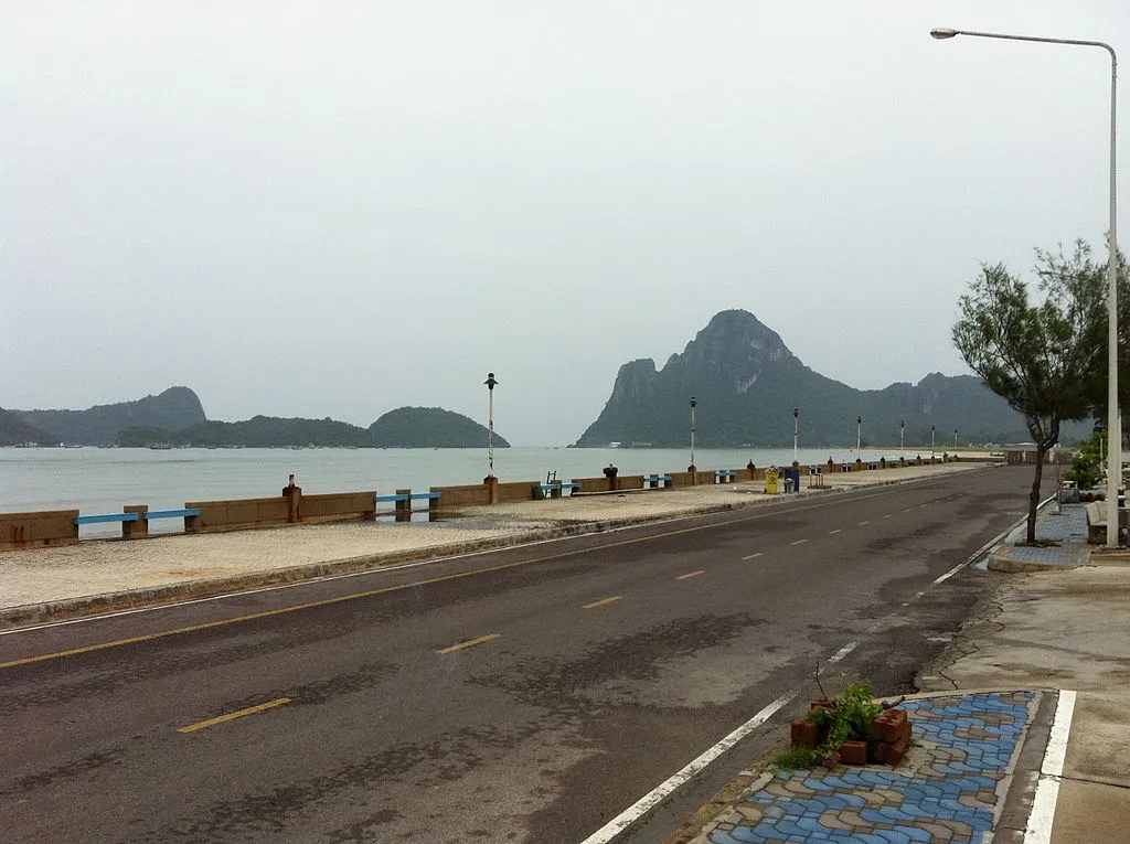 Road in Prachuap Khiri Khan