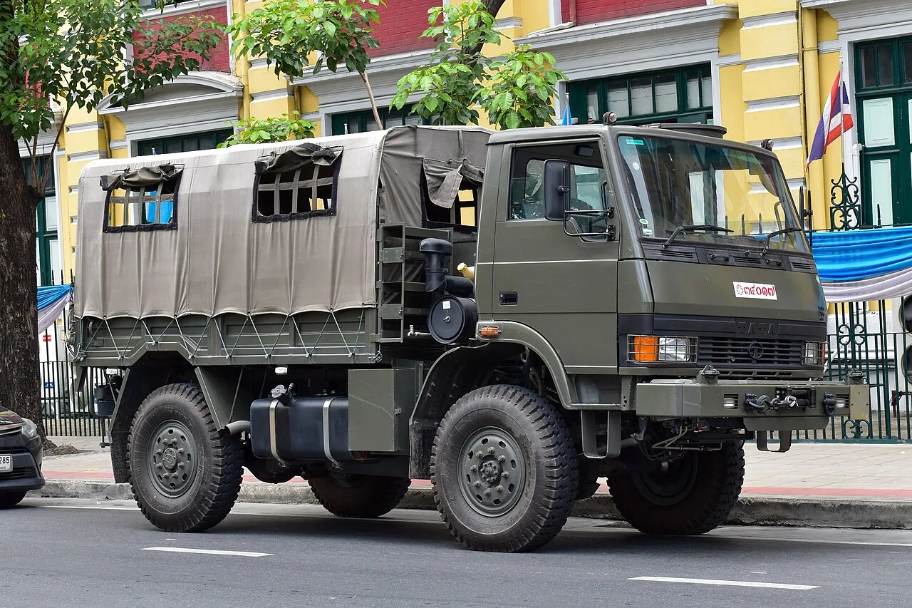 Royal Thai Army, Tata LPTA military truck.