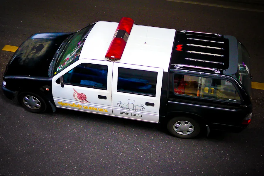 Royal Thai Police Bomb Squad.