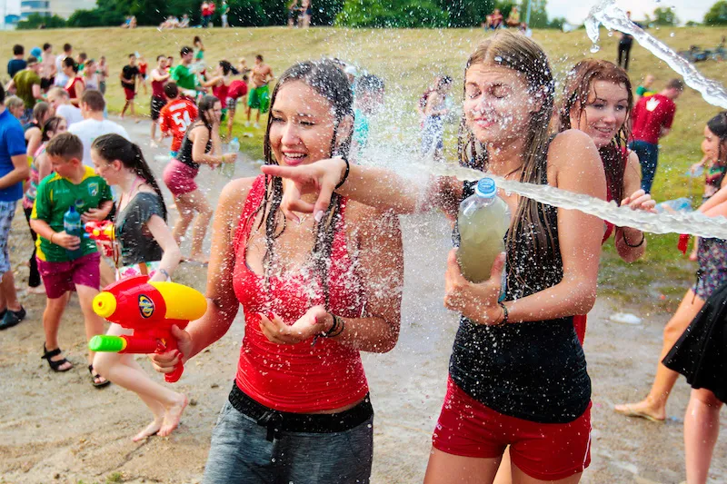 Water fight
