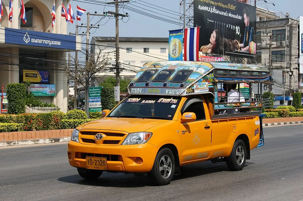 Songthaew in Rayong