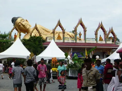Wat Sri Sunthon Reclining Buddha, Phuket