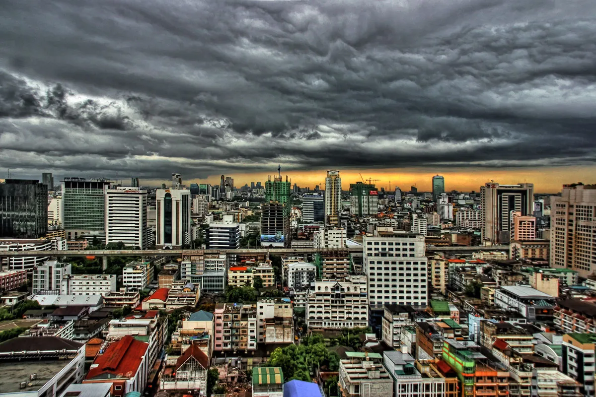 Storm Approaching Bangkok.