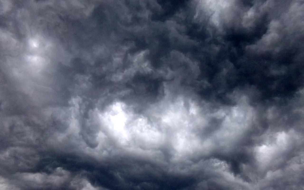A storm in Thailand.