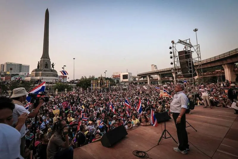 Suthep Thaugsuban during the 2013 protests
