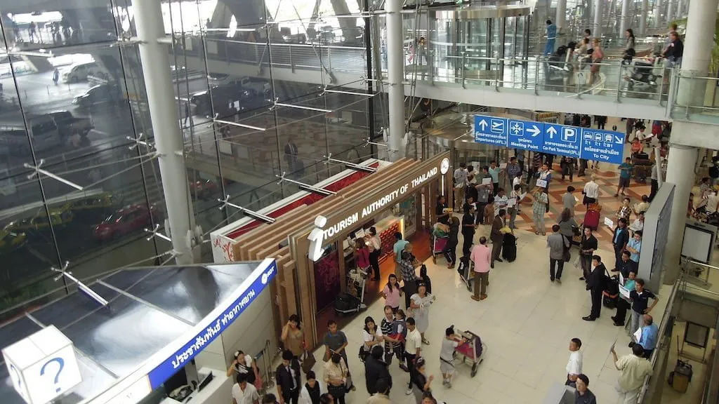 Arrivals Level, Suvarnabhumi Airport, Bangkok