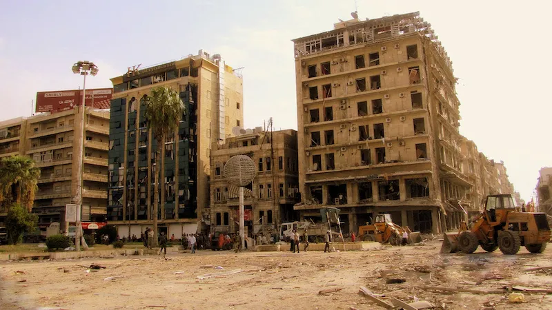 Saadallah al-Jabiri square in Aleppo
