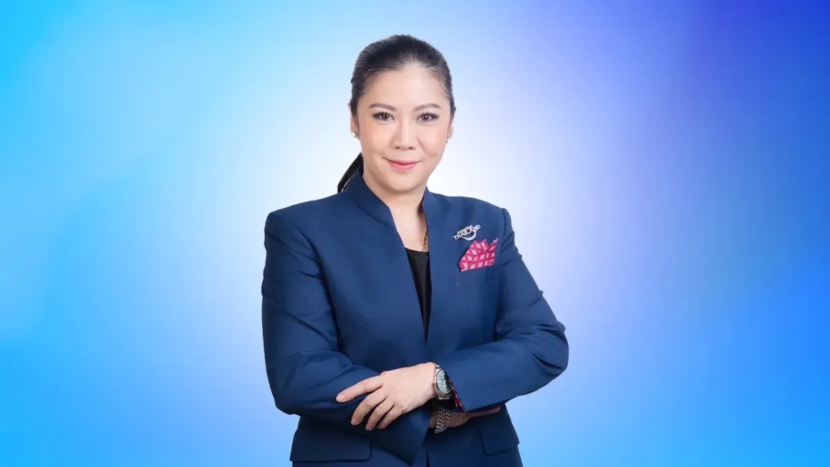 Ms. Thapanee Kiatphaiboon, Governor of the Tourism Authority of Thailand (TAT).