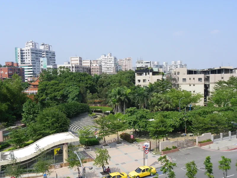 Kinchen Park in Tuchen City, Taipei County, Taiwan