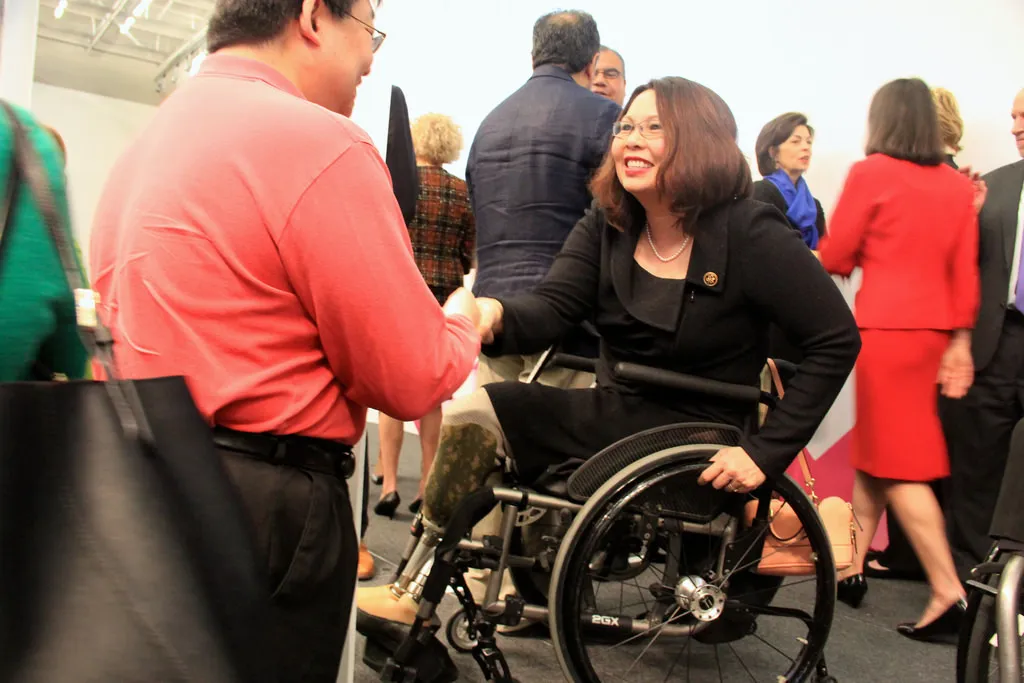 Thailand-born and Illinois Representative Tammy Duckworth