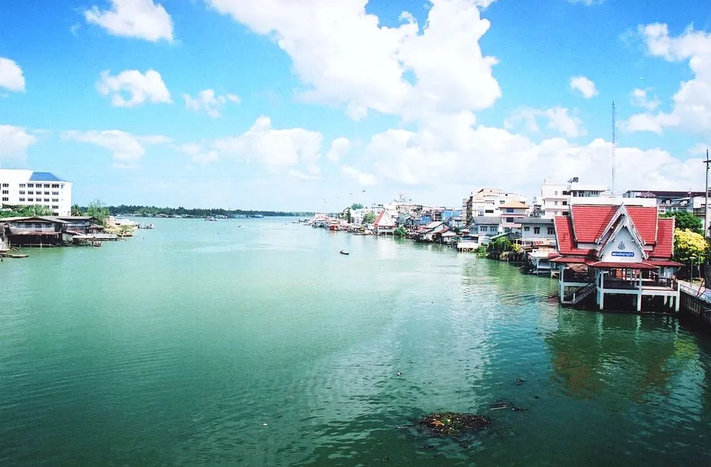 Tapi River in Surat Thani