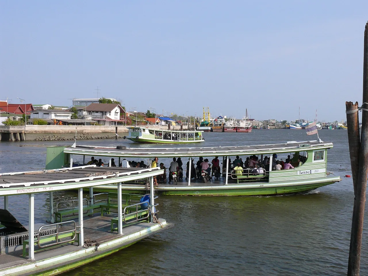 The Tha Chin River in Samut Sakhon