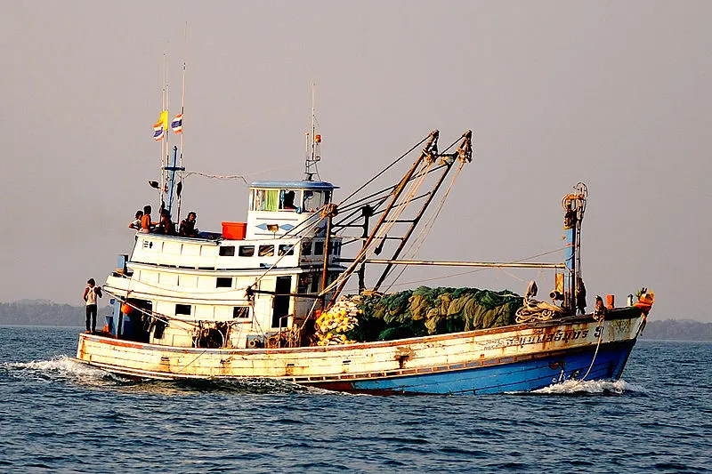 Fishing boat in Koh Samet, Thailand