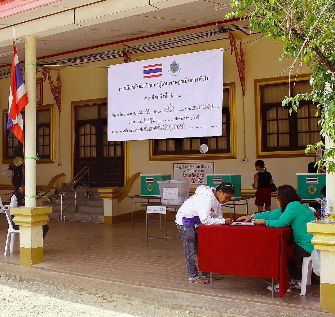 Thai general election in Surat Thani Province.