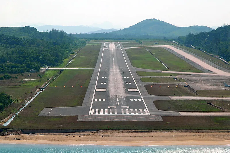 Phuket International Airport runway