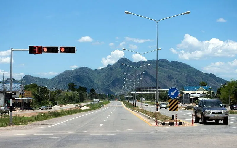 Road in Chaiyaphum
