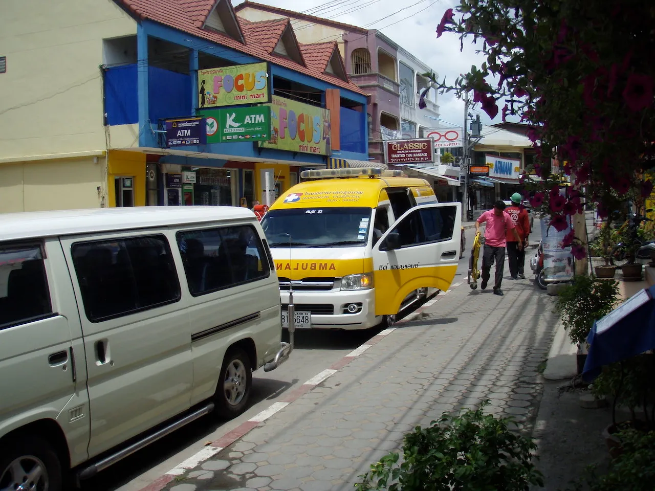 Toyota Ambulance in Koh Samui, Thailand.