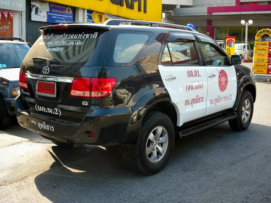 Royal Thai Police Toyota Fortuner SUV